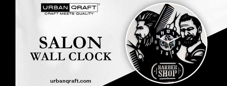 Salon wall clock 