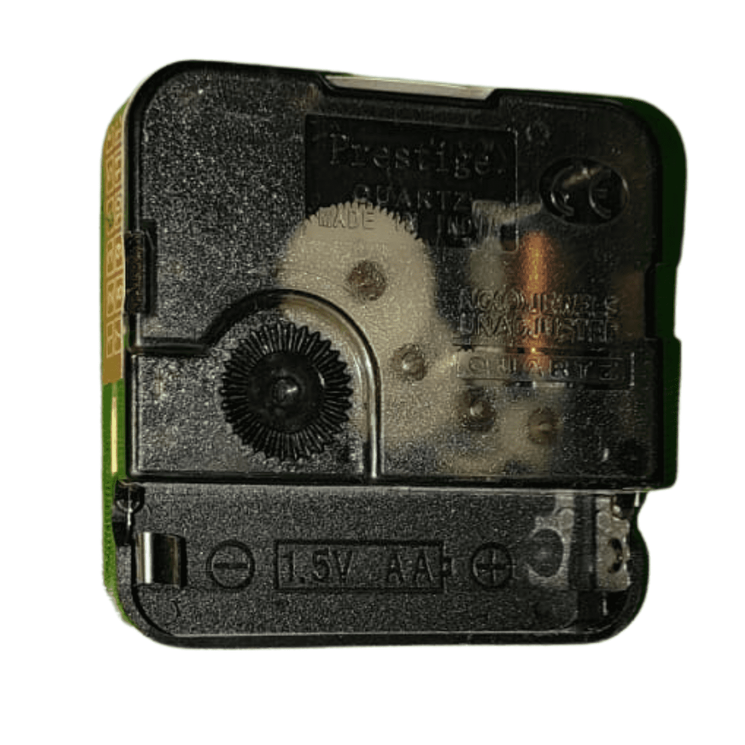 BAT 12'' Premium PlexiGlass Glossy Black Wall Clock