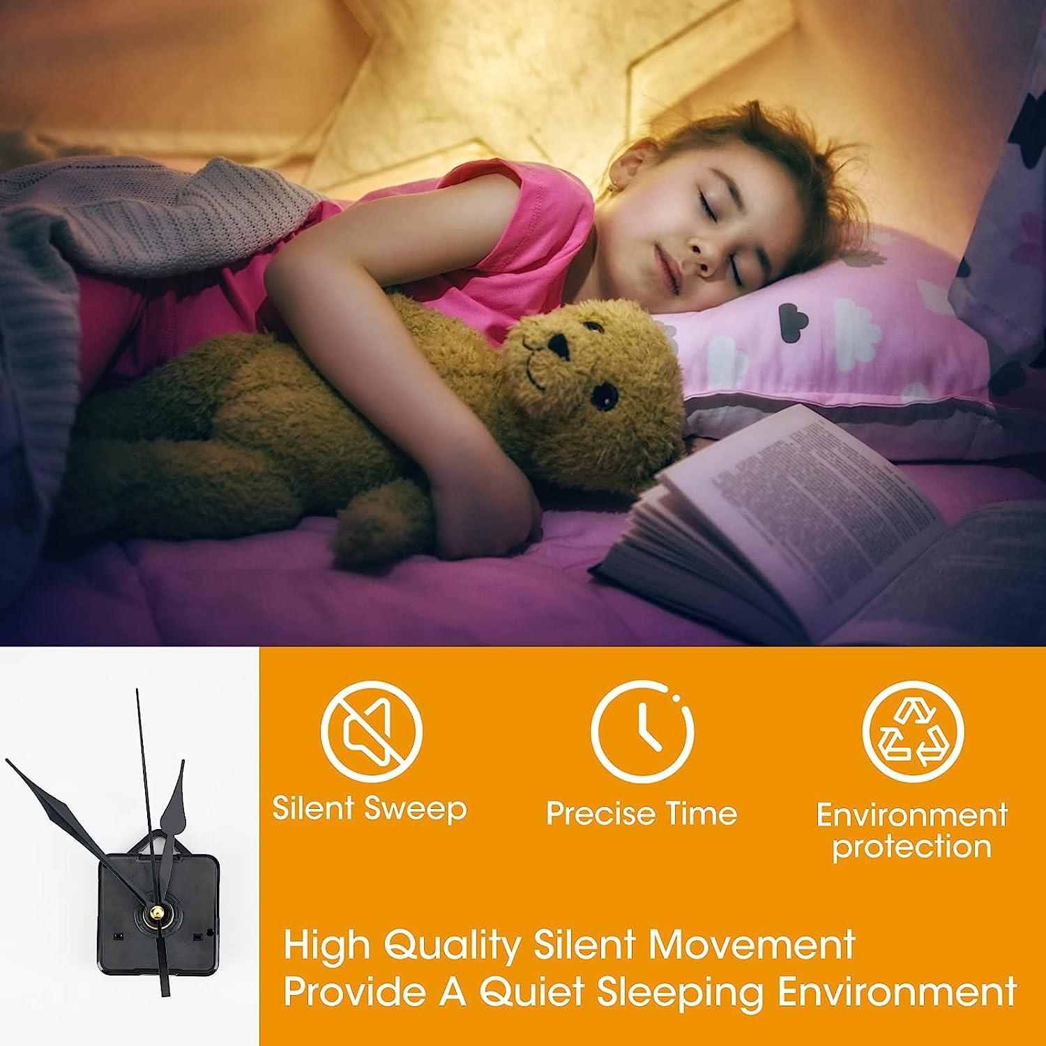 BAT 12'' Premium PlexiGlass Glossy Black Wall Clock